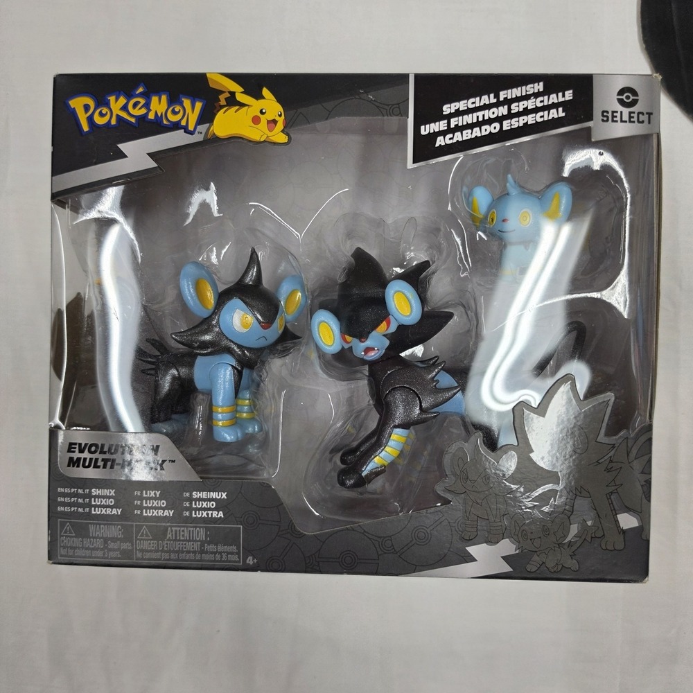 POKEMON Evolution Multi-Pack Shinx, Luxio, & Luxray SELECT Special Finish